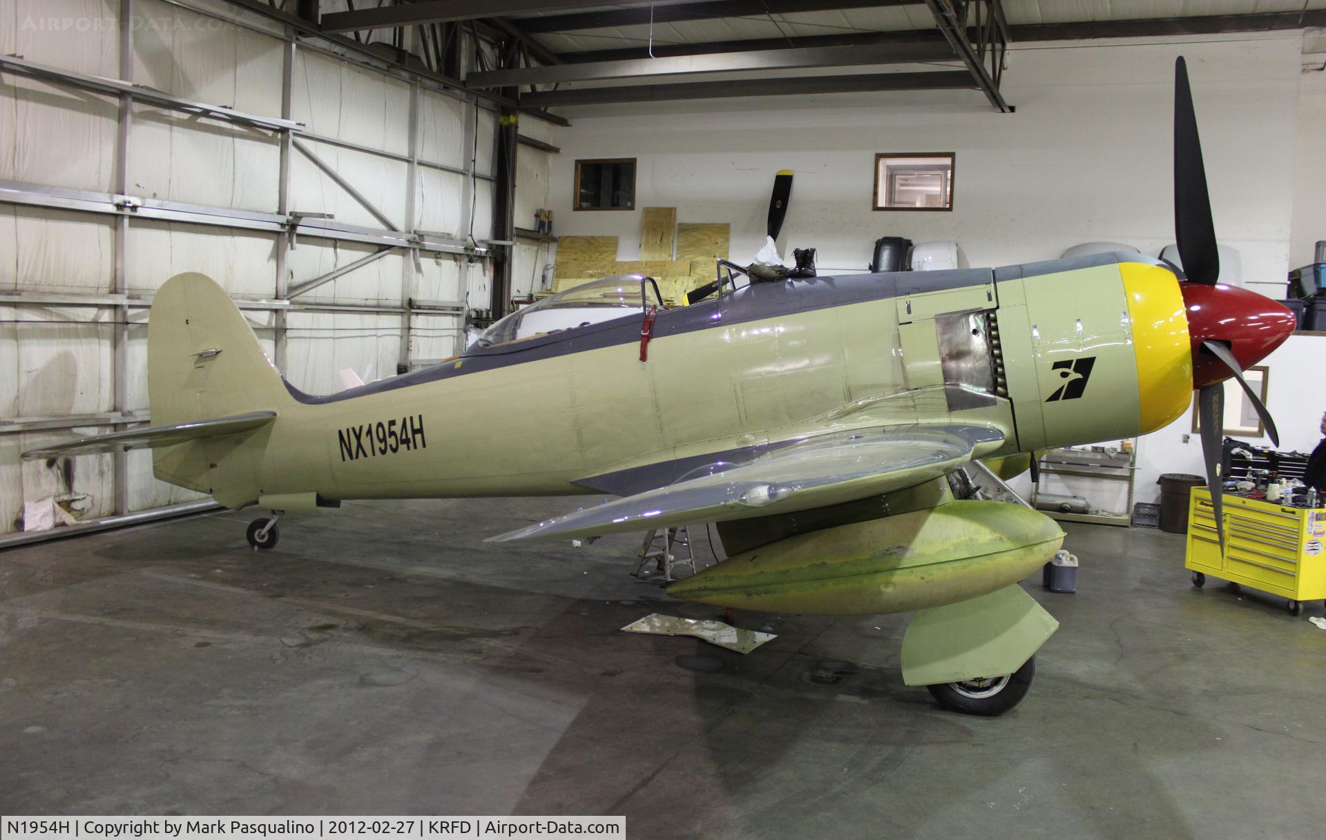 N1954H, 1954 Hawker Fury FB.10 C/N 41H/623282, Hawker MK 20