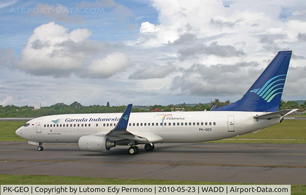 PK-GEO, 2001 Boeing 737-8AS C/N 29930, Garuda Indonesia