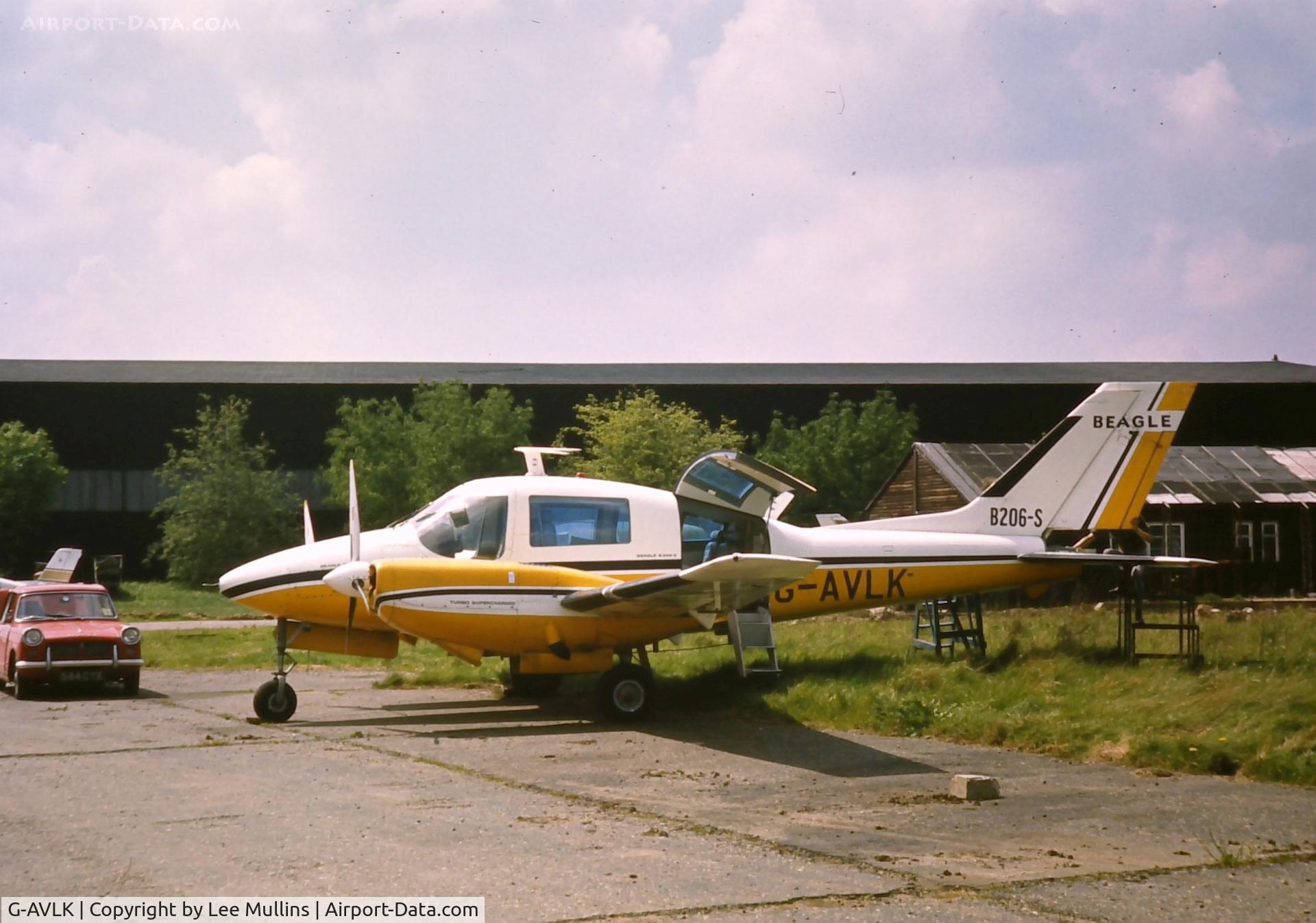 G-AVLK, 1967 Beagle B-206 Series 2 C/N B059, Seen at Biggin Hill 1973