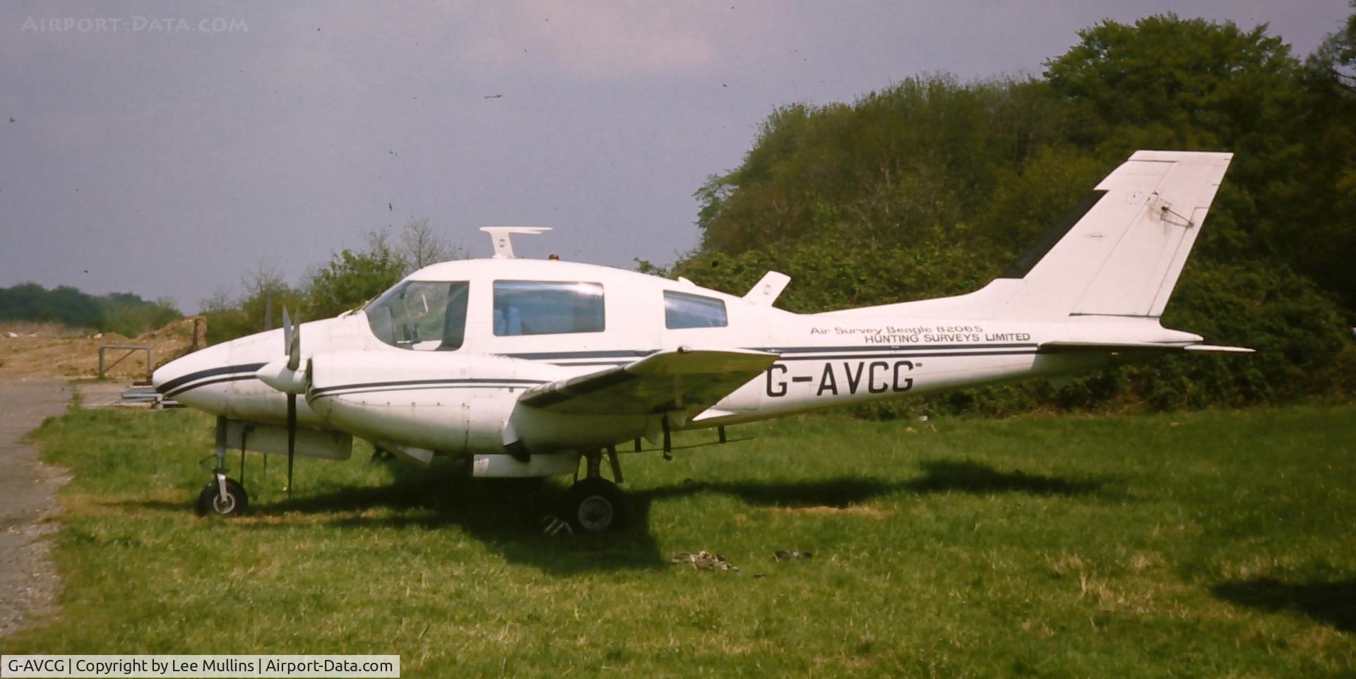 G-AVCG, 1967 Beagle B-206 Series 2 C/N B051, Hunting Surveys B.206 at Biggin Hill 1973