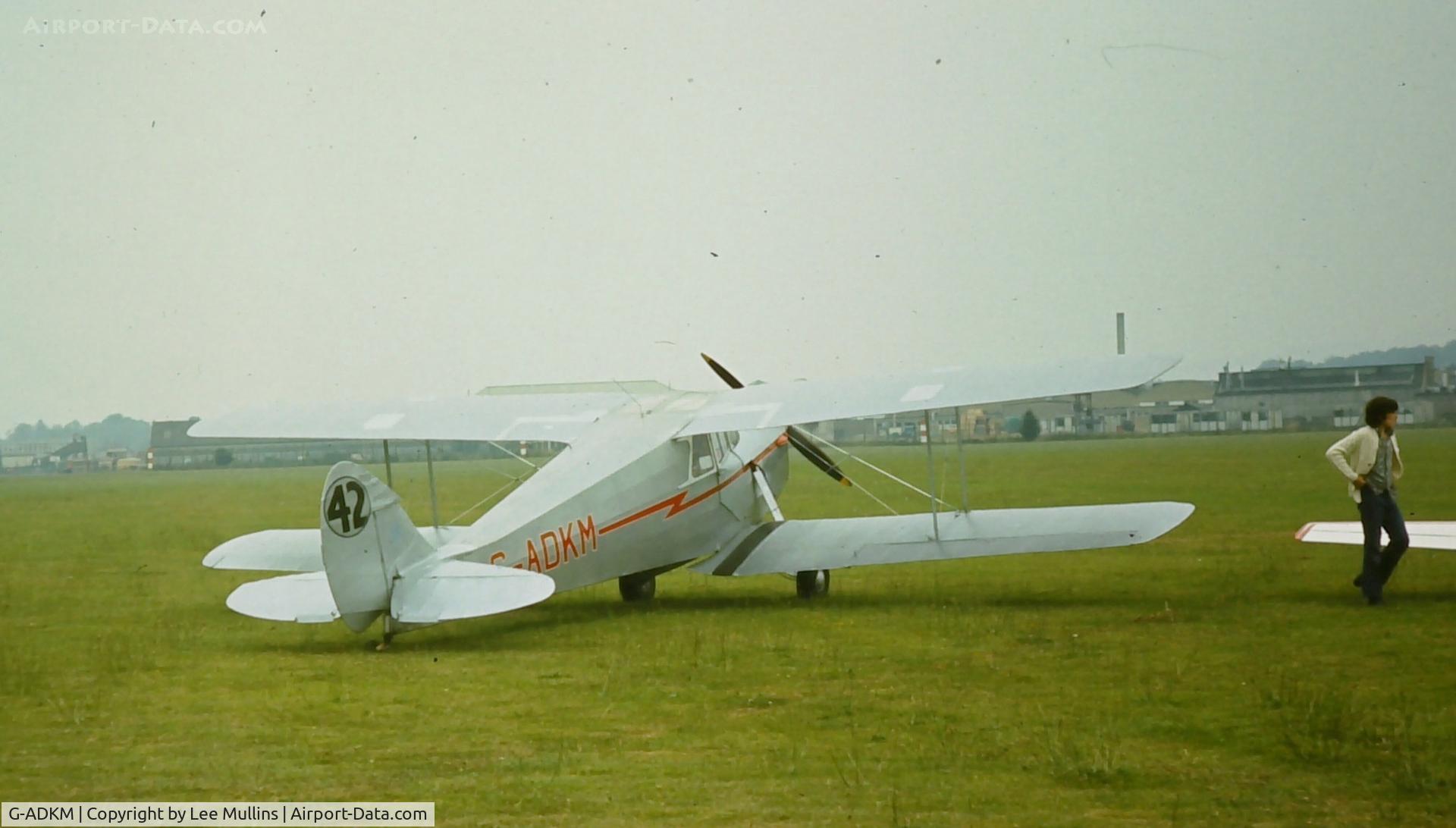 G-ADKM, 1935 De Havilland DH.87B Hornet Moth C/N 8037, C1973