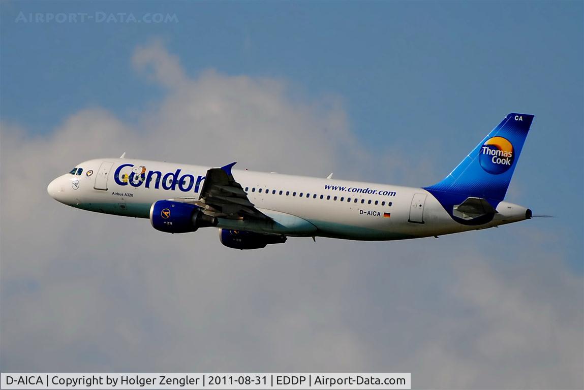 D-AICA, 1998 Airbus A320-212 C/N 774, On a sunny sky up and away to Gran Canaria.....