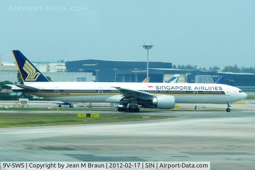 9V-SWS, 2008 Boeing 777-312/ER C/N 34584, 1st flight date 20 June 2008
