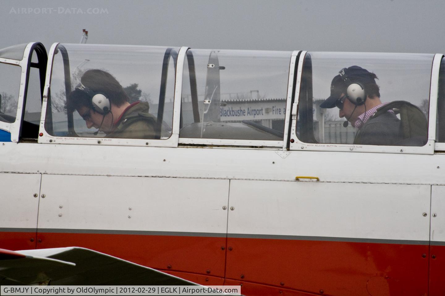 G-BMJY, 1964 Yakovlev Yak C-18A C/N 627, Cockpit close-up