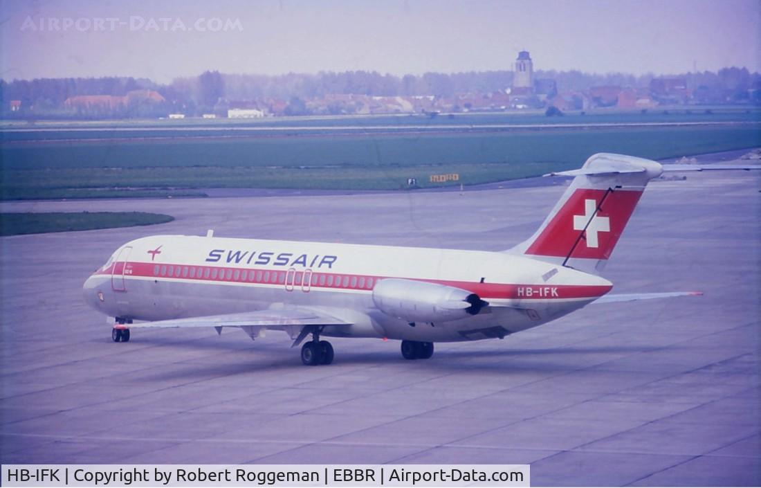 HB-IFK, 1968 Douglas DC-9-32 C/N 45792, Swissair.Late 1960's.