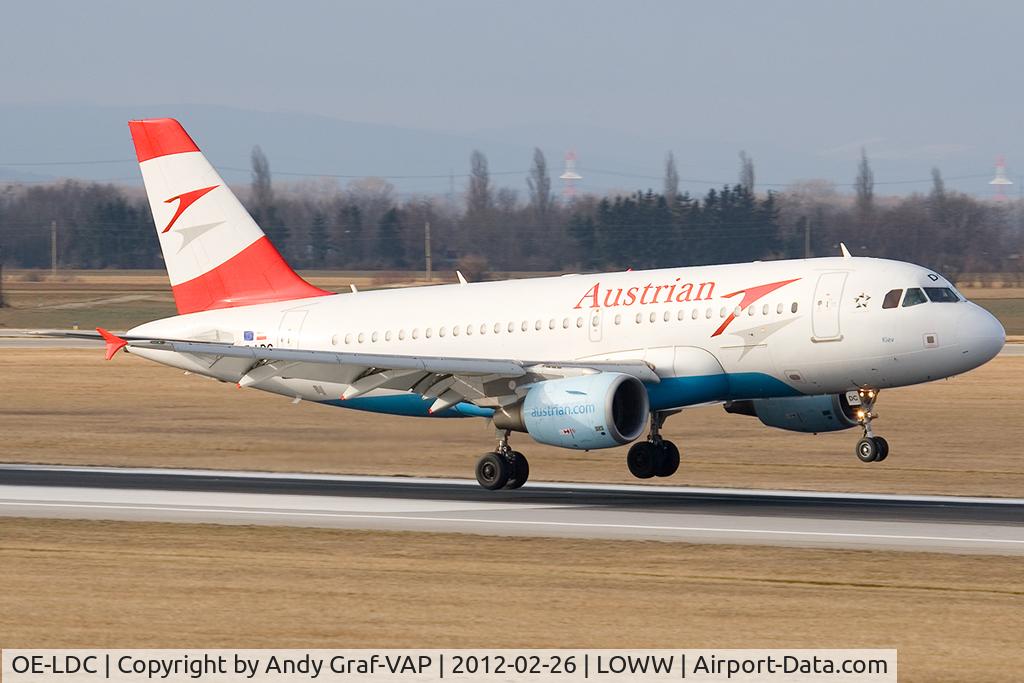 OE-LDC, 2004 Airbus A319-112 C/N 2262, Austrian Airlines A319