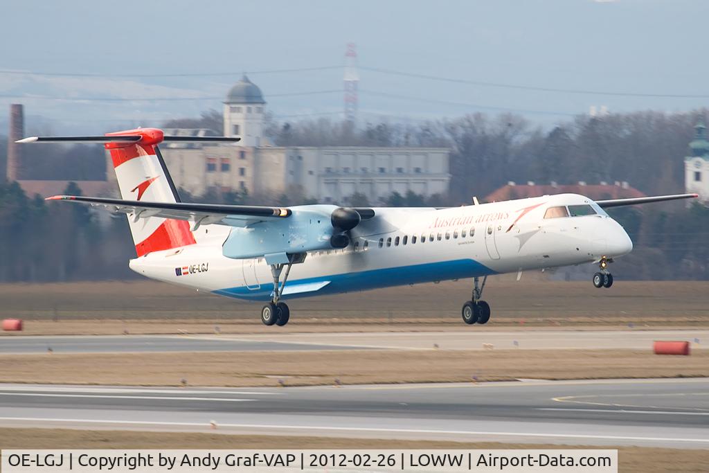 OE-LGJ, 2005 De Havilland Canada DHC-8-402Q Dash 8 C/N 4104, Austrian Arrows DHC8-400