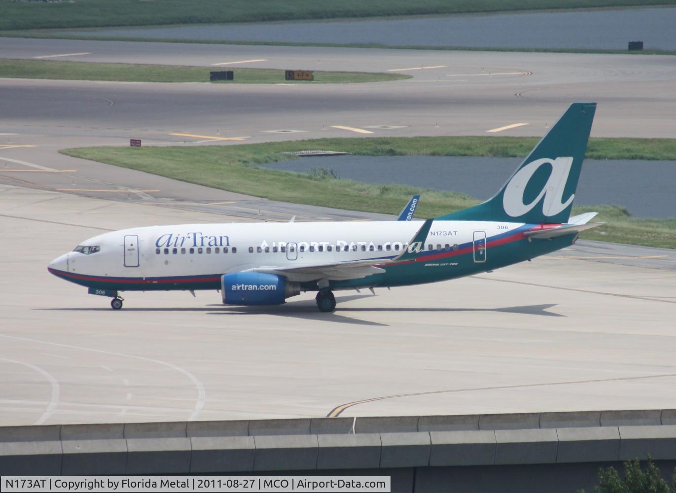 N173AT, 2004 Boeing 737-76N C/N 32661, Air Tran 737