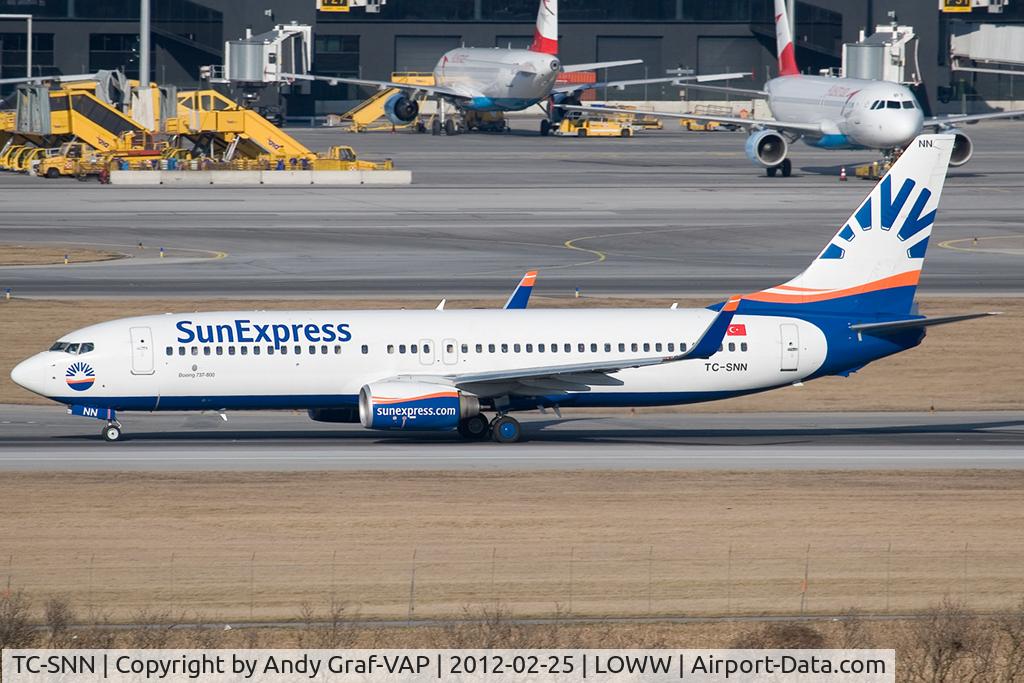 TC-SNN, 2010 Boeing 737-8HC C/N 40775, Sun Express 737-800
