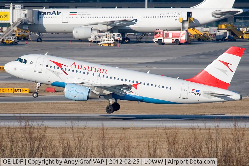 OE-LDF, 2005 Airbus A319-112 C/N 2547, Austrian Airlines A319