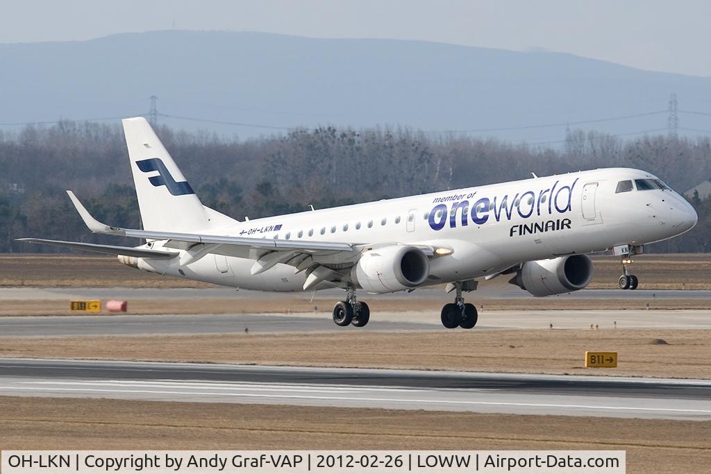 OH-LKN, 2009 Embraer 190LR (ERJ-190-100LR) C/N 19000252, Finnair EMB190