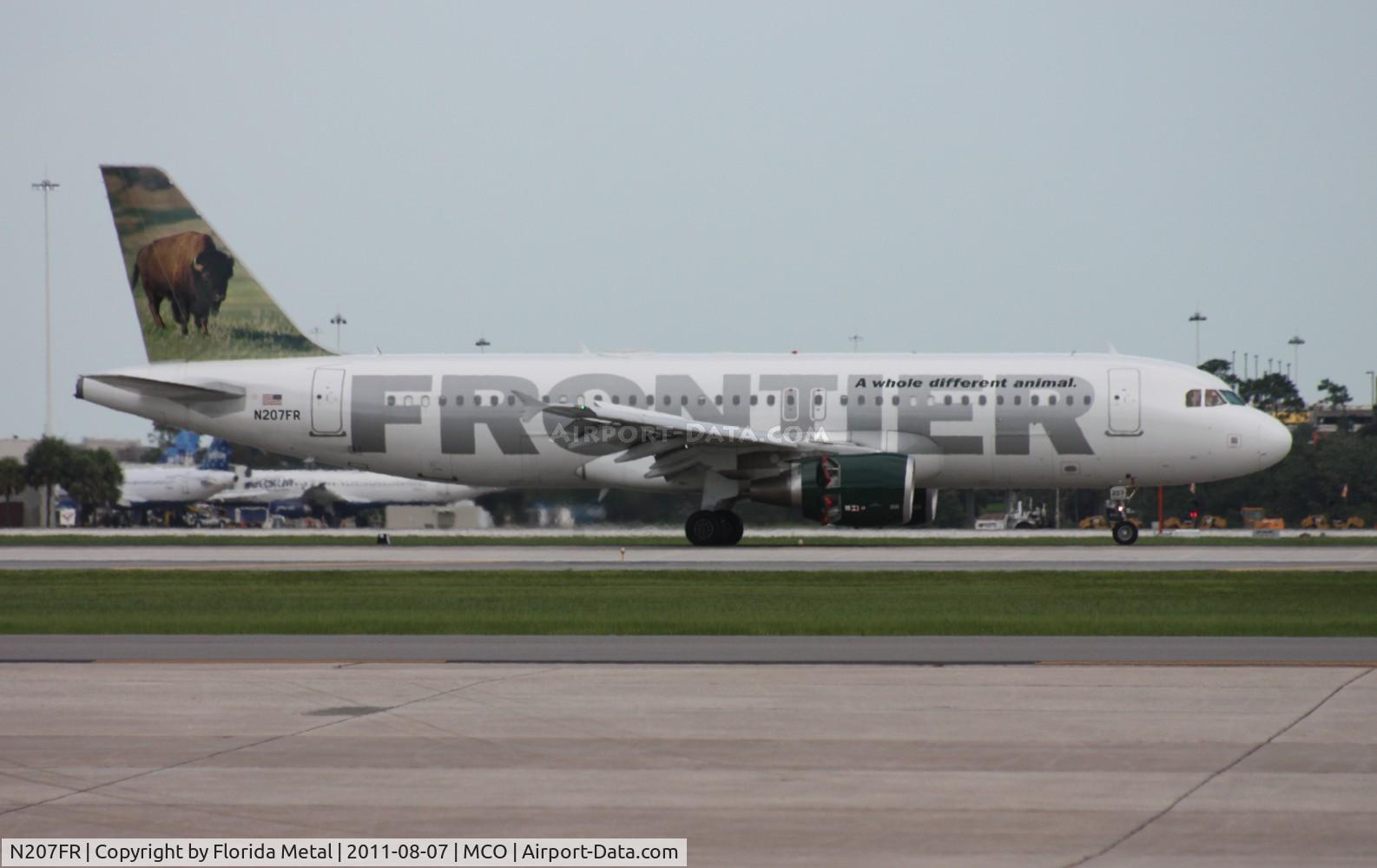 N207FR, 2010 Airbus A320-214 C/N 4307, Frontier 