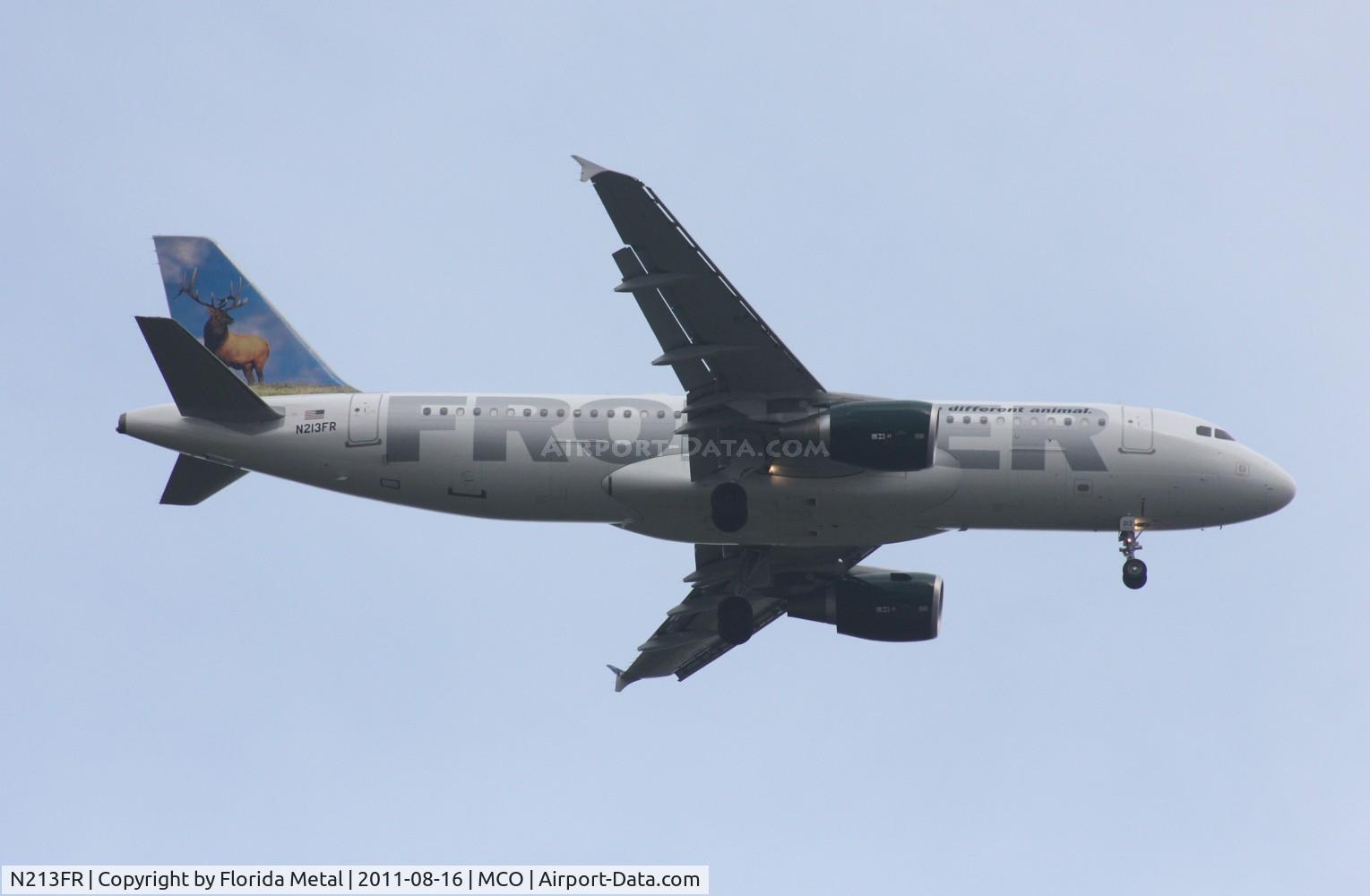 N213FR, 2011 Airbus A320-214 C/N 4704, Frontier 