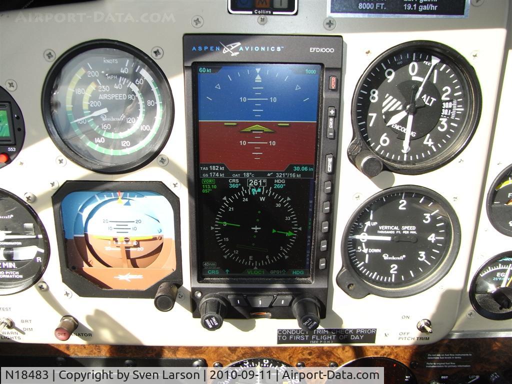 N18483, 1977 Beech F33A Bonanza C/N CE-735, One fast Bonanza! Best power, 2500 RPM