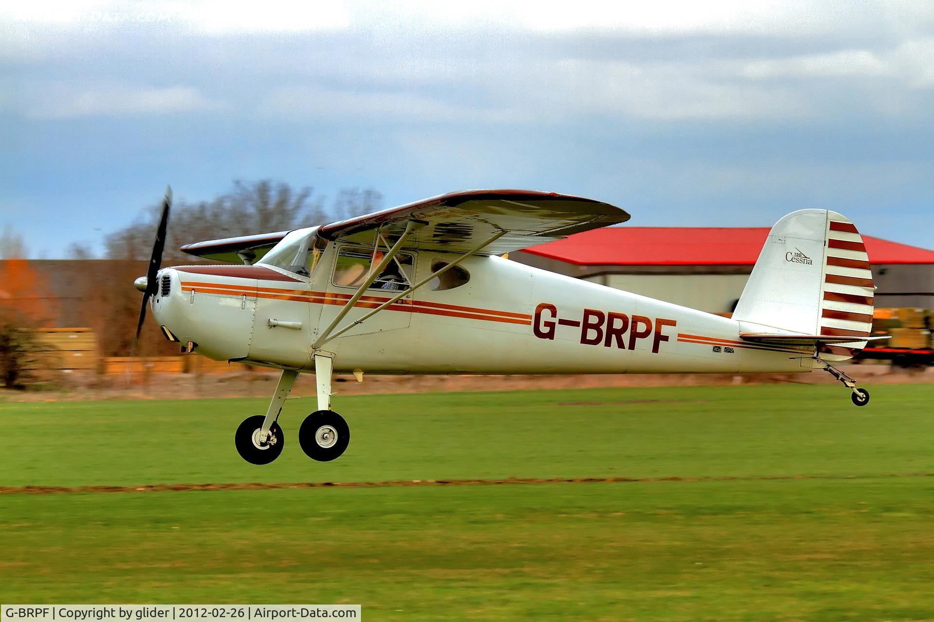 G-BRPF, 1946 Cessna 120 C/N 9902, Mid afternoon arrival