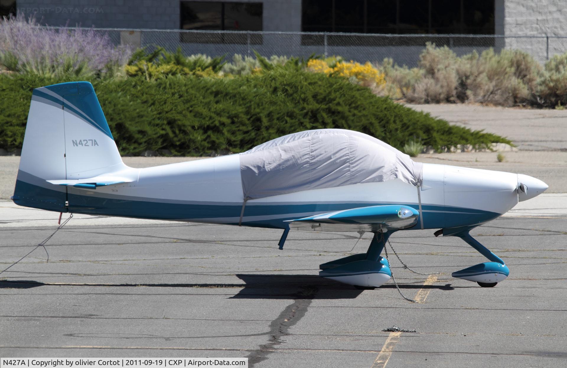 N427A, 2007 Vans RV-7A C/N 72115, Seen in Nevada