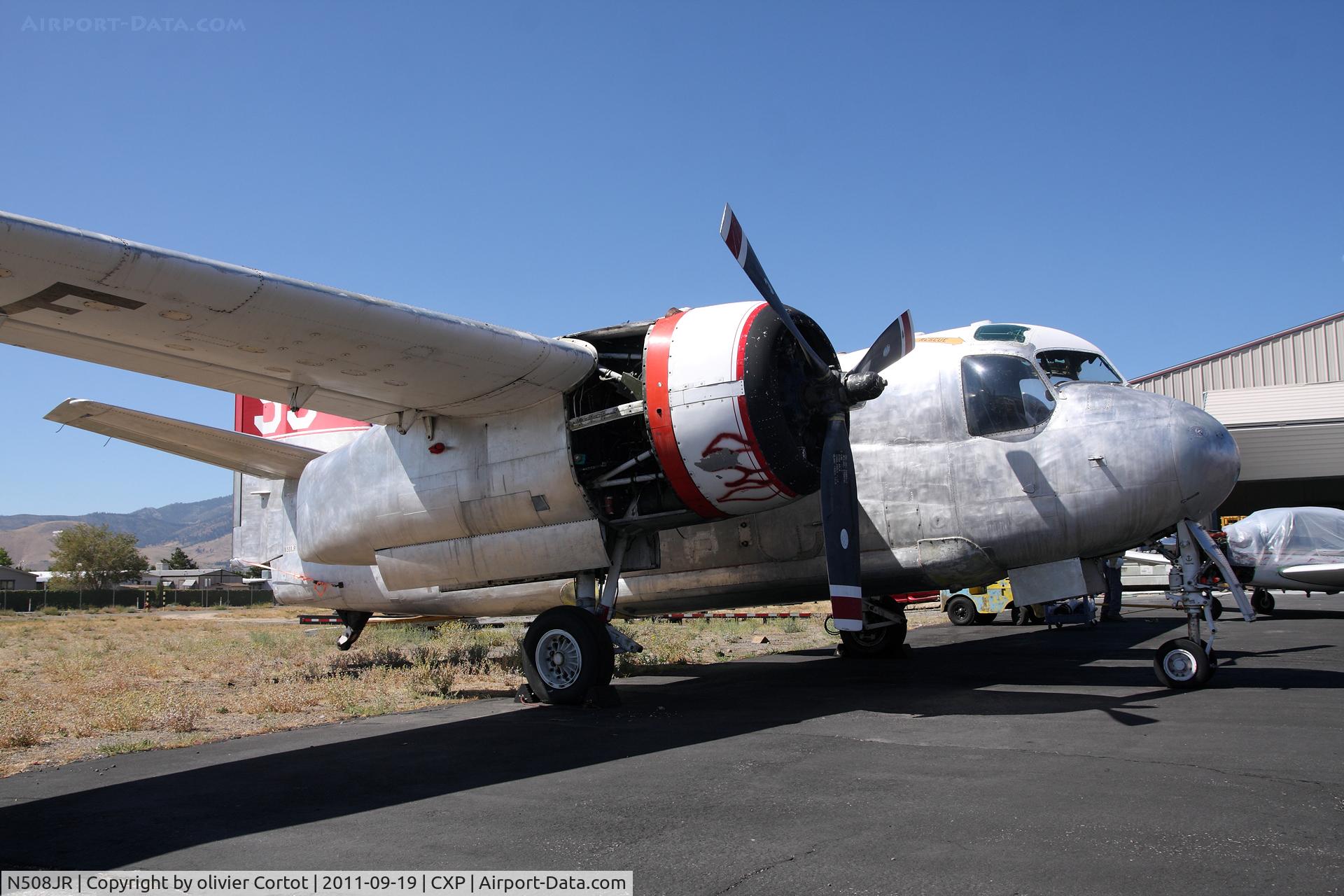 N508JR, 1956 Grumman S2F-1 (TS-2A) Tracker C/N 417, Should fly after restoration