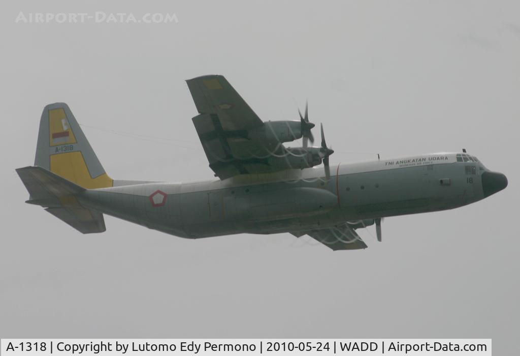A-1318, Lockheed C-130H Hercules C/N 382-4865, Indonesian Air Force