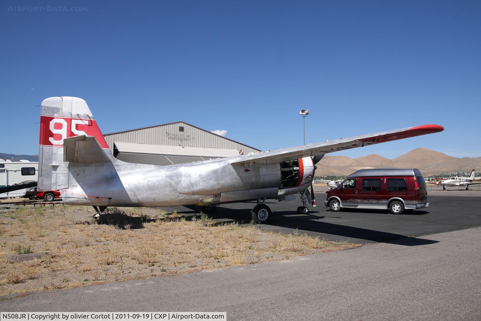 N508JR, 1956 Grumman S2F-1 (TS-2A) Tracker C/N 417, ex fire-bomber, future warbird