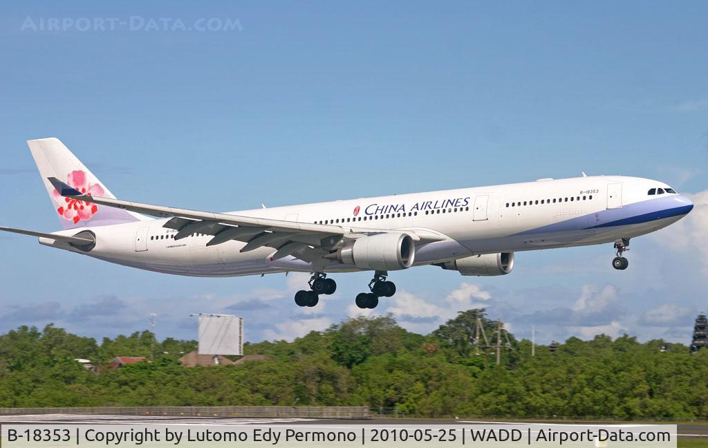 B-18353, 2008 Airbus A330-302 C/N 920, China Airlines