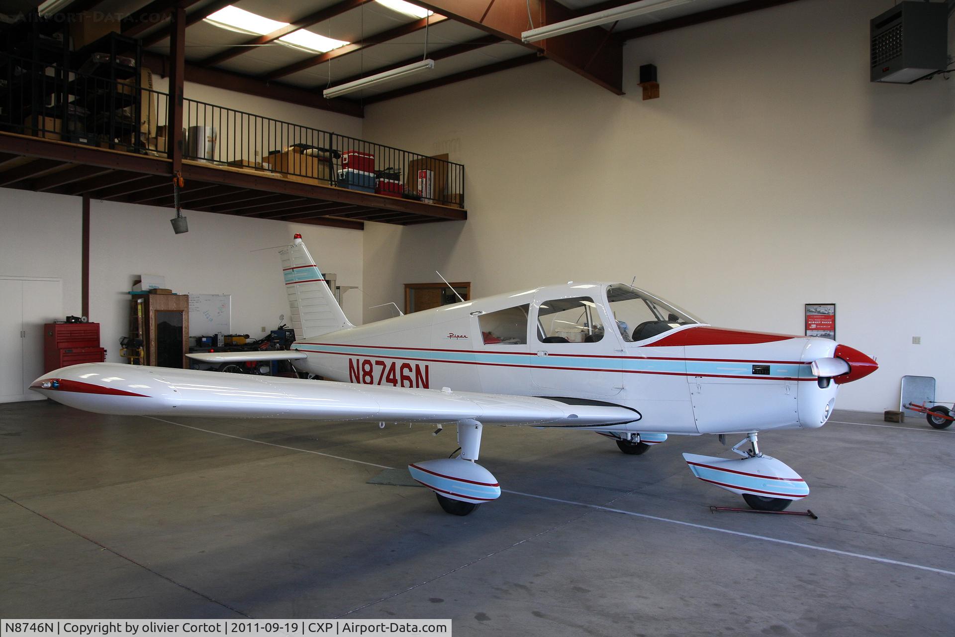 N8746N, 1969 Piper PA-28-140 C/N 28-25562, front view