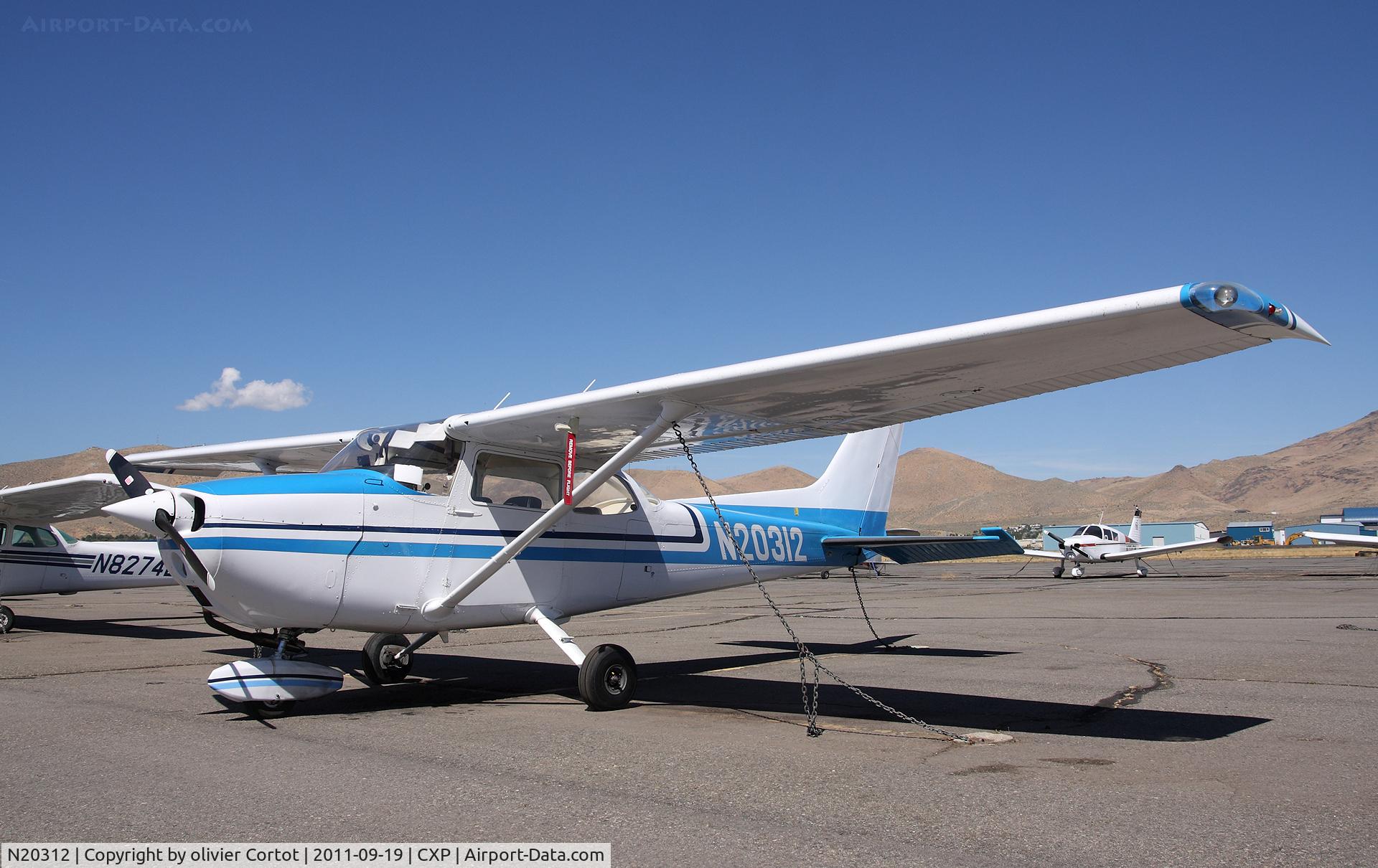 N20312, 1972 Cessna 172M C/N 17261182, Carson city airport
