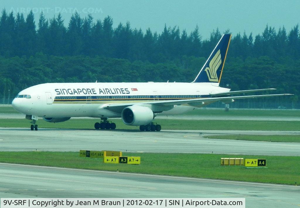 9V-SRF, 2001 Boeing 777-212/ER C/N 28521, 1st flight date 14 March 2001