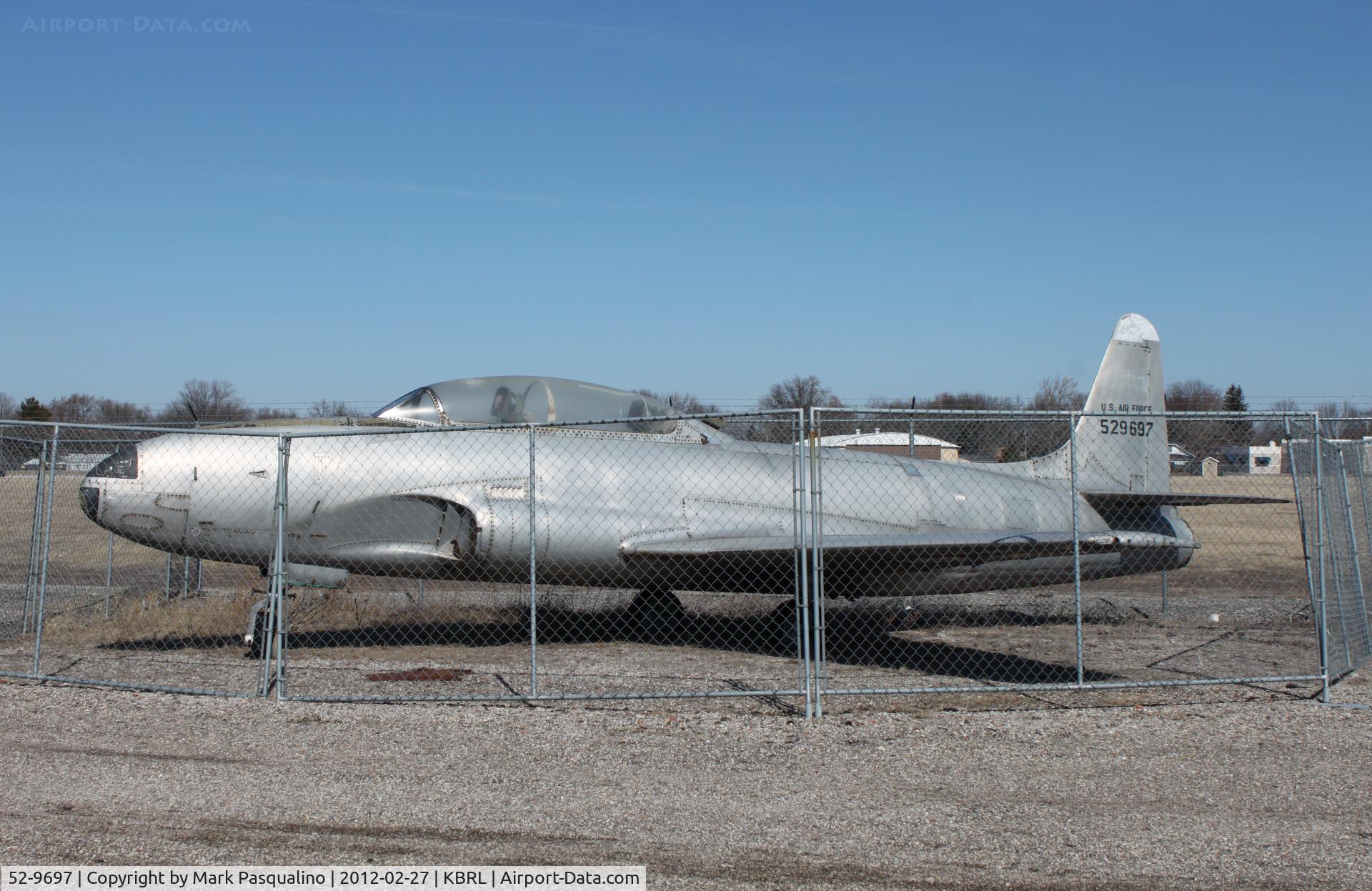 52-9697, 1952 Lockheed T-33A-1-LO Shooting Star C/N 580-7922, Lockheed T-33A