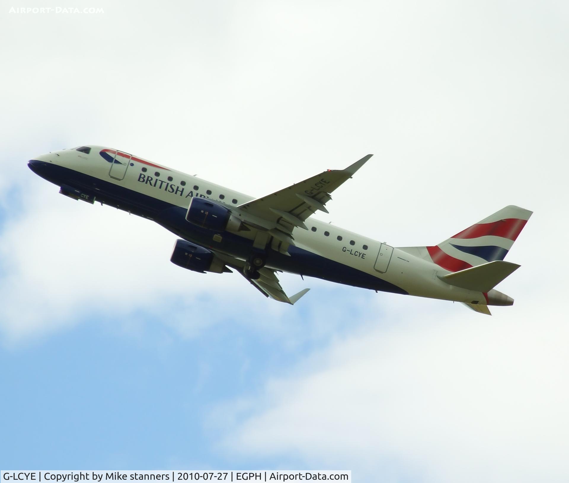 G-LCYE, 2009 Embraer ERJ-170-100STD C/N 17000296, 