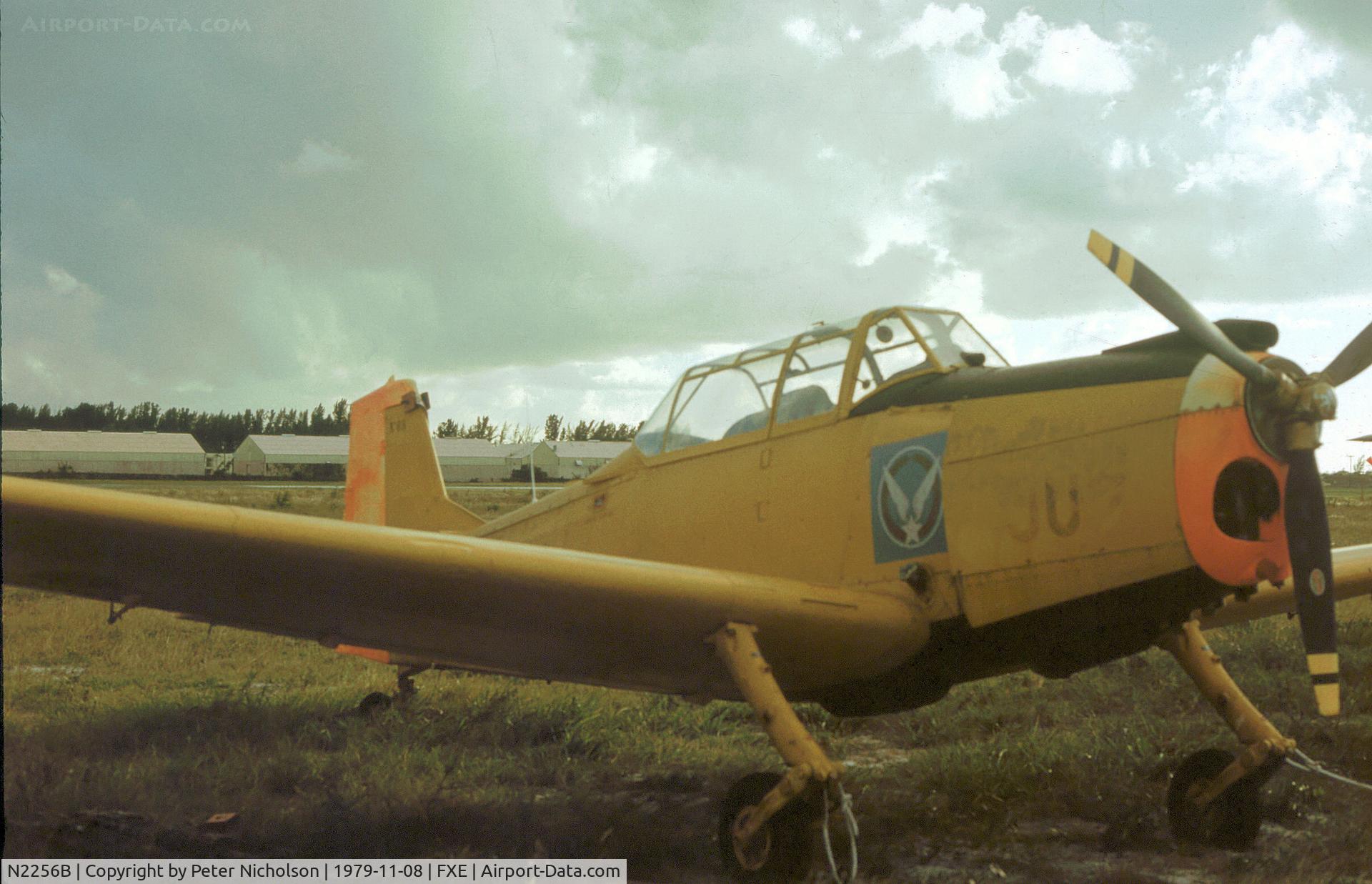N2256B, 1962 Nord 3202 Master C/N 88, Former French Army Nord 3202 as seen at Fort Lauderdale Executive Airport in November 1979.