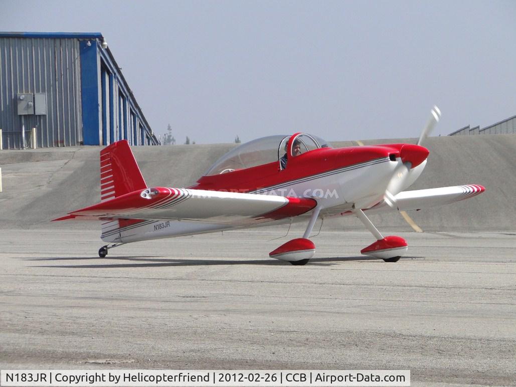 N183JR, Vans RV-8 C/N 80110, Taxiing for take off