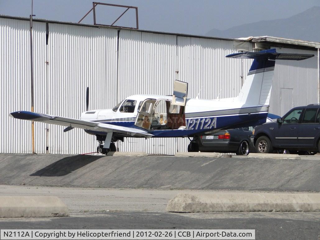 N2112A, 1978 Piper PA-32RT-300T Turbo Lance II C/N 32R-7987005, Parked north of the paint shop