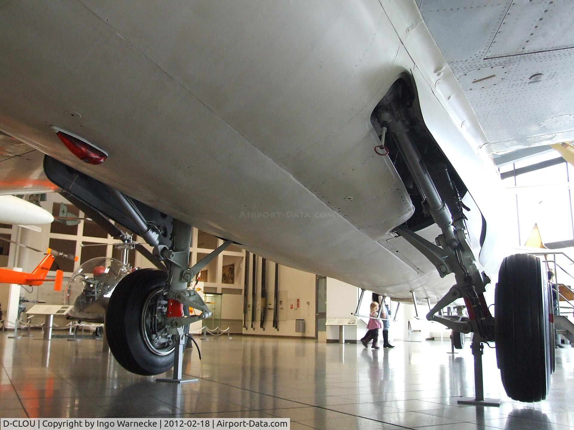 D-CLOU, Hamburger Flugzeugbau HFB-320 Hansa Jet C/N 1002, Hamburger Flugzeugbau HFB-320 Hansa Jet at the Deutsches Museum, München (Munich)