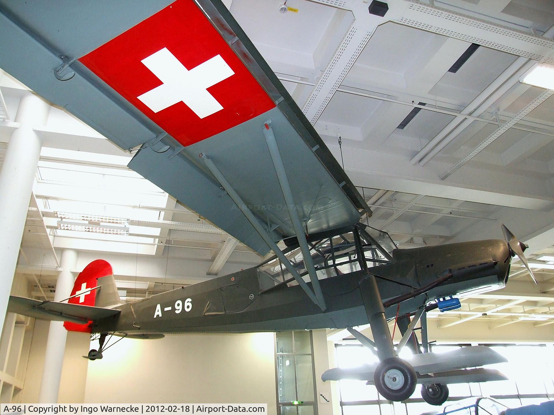 A-96, Fieseler Fi-156C-3 Storch C/N 4299, Fieseler Fi 156 C-3 Storch at the Deutsches Museum, München (Munich)