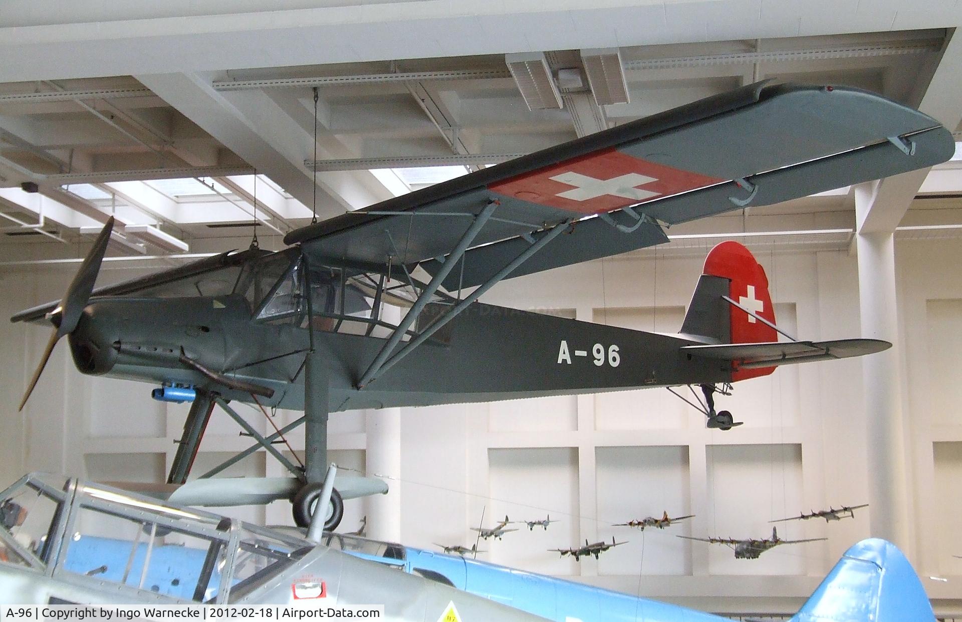 A-96, Fieseler Fi-156C-3 Storch C/N 4299, Fieseler Fi 156 C-3 Storch at the Deutsches Museum, München (Munich)