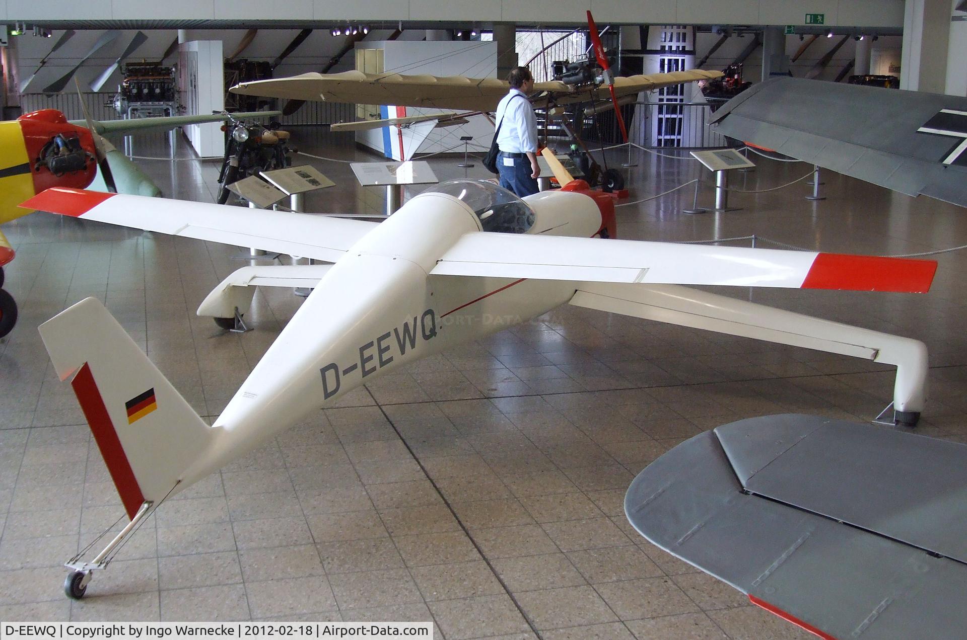 D-EEWQ, 1981 QAC Quickie Q1 C/N 1, Quickie Q1 at the Deutsches Museum, München (Munich)