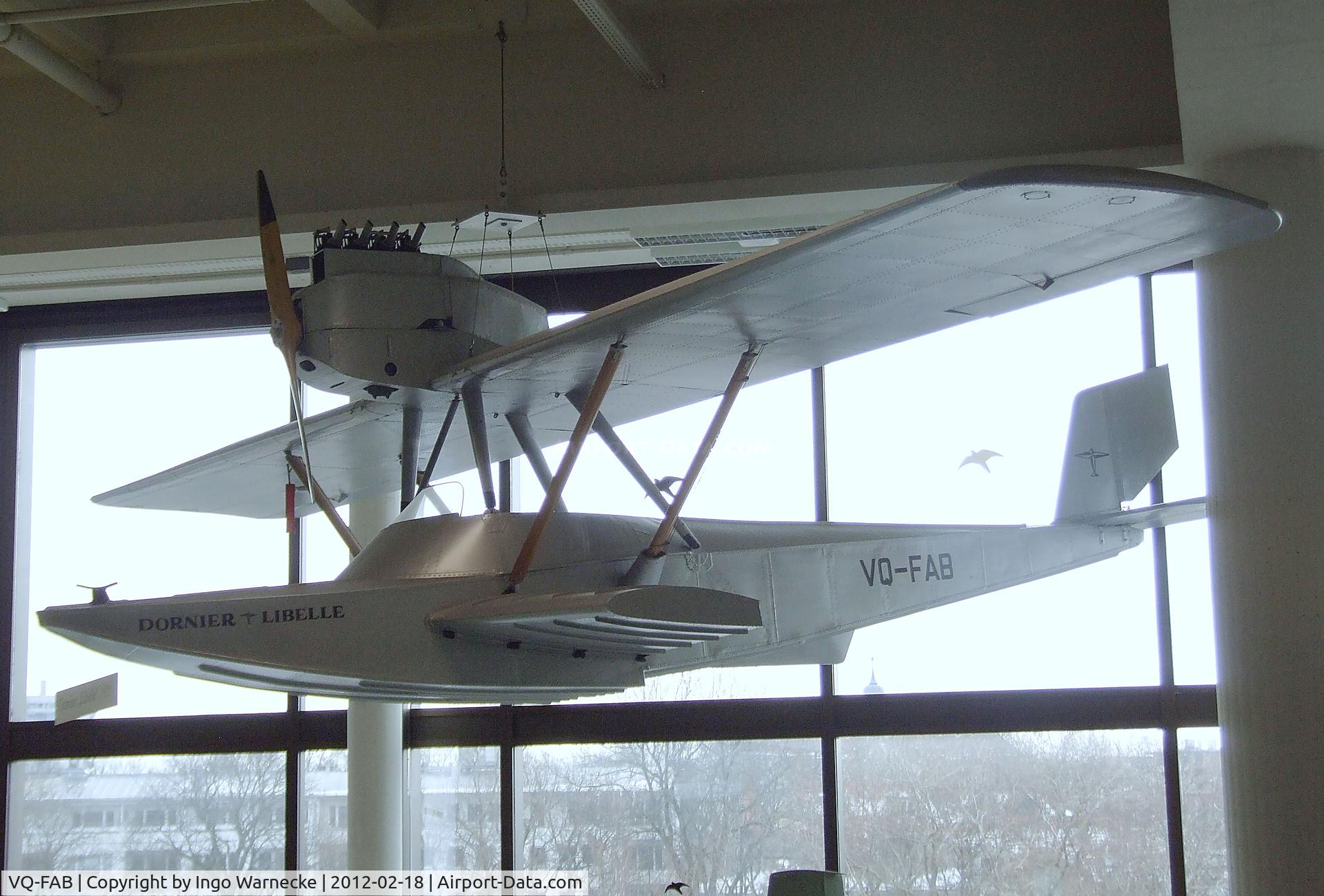 VQ-FAB, 1930 Dornier A Libelle II C/N 117, Dornier A Libelle II at the Deutsches Museum, München (Munich)