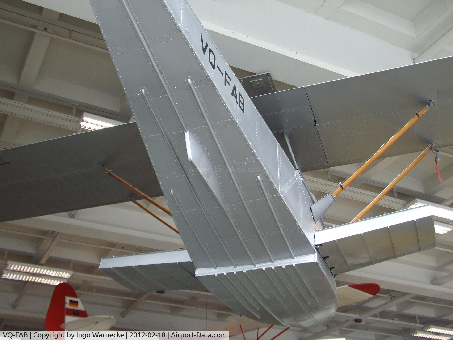 VQ-FAB, 1930 Dornier A Libelle II C/N 117, Dornier A Libelle II at the Deutsches Museum, München (Munich)
