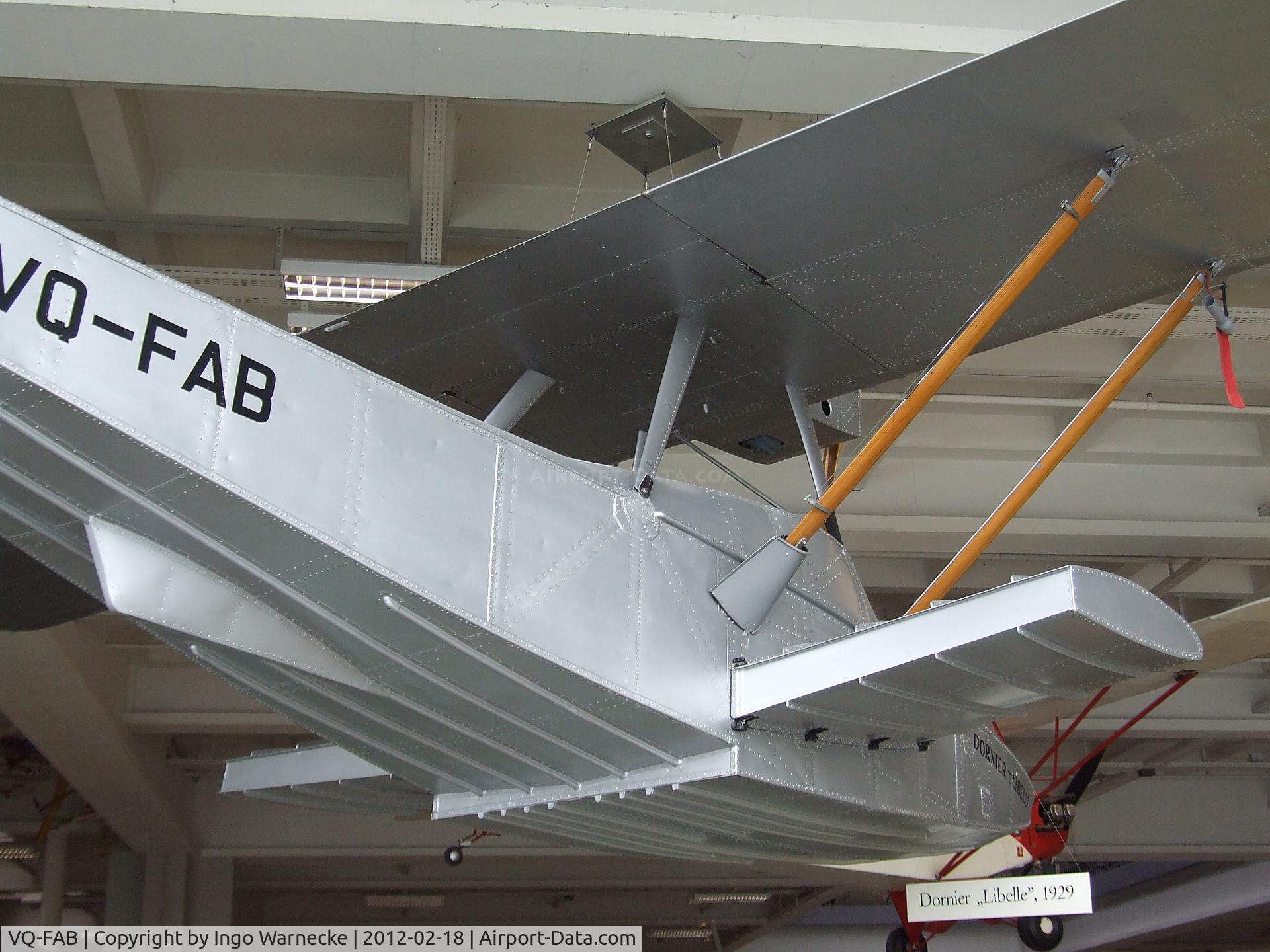 VQ-FAB, 1930 Dornier A Libelle II C/N 117, Dornier A Libelle II at the Deutsches Museum, München (Munich)