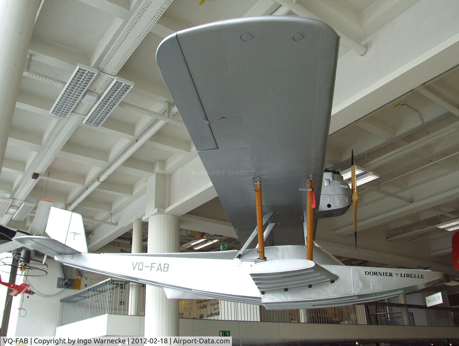 VQ-FAB, 1930 Dornier A Libelle II C/N 117, Dornier A Libelle II at the Deutsches Museum, München (Munich)