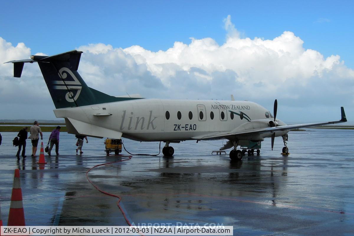 ZK-EAO, 2002 Raytheon 1900D C/N UE-438, At Auckland
