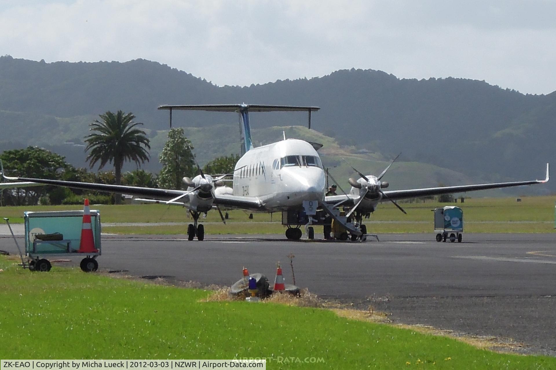 ZK-EAO, 2002 Raytheon 1900D C/N UE-438, At Whangarei
