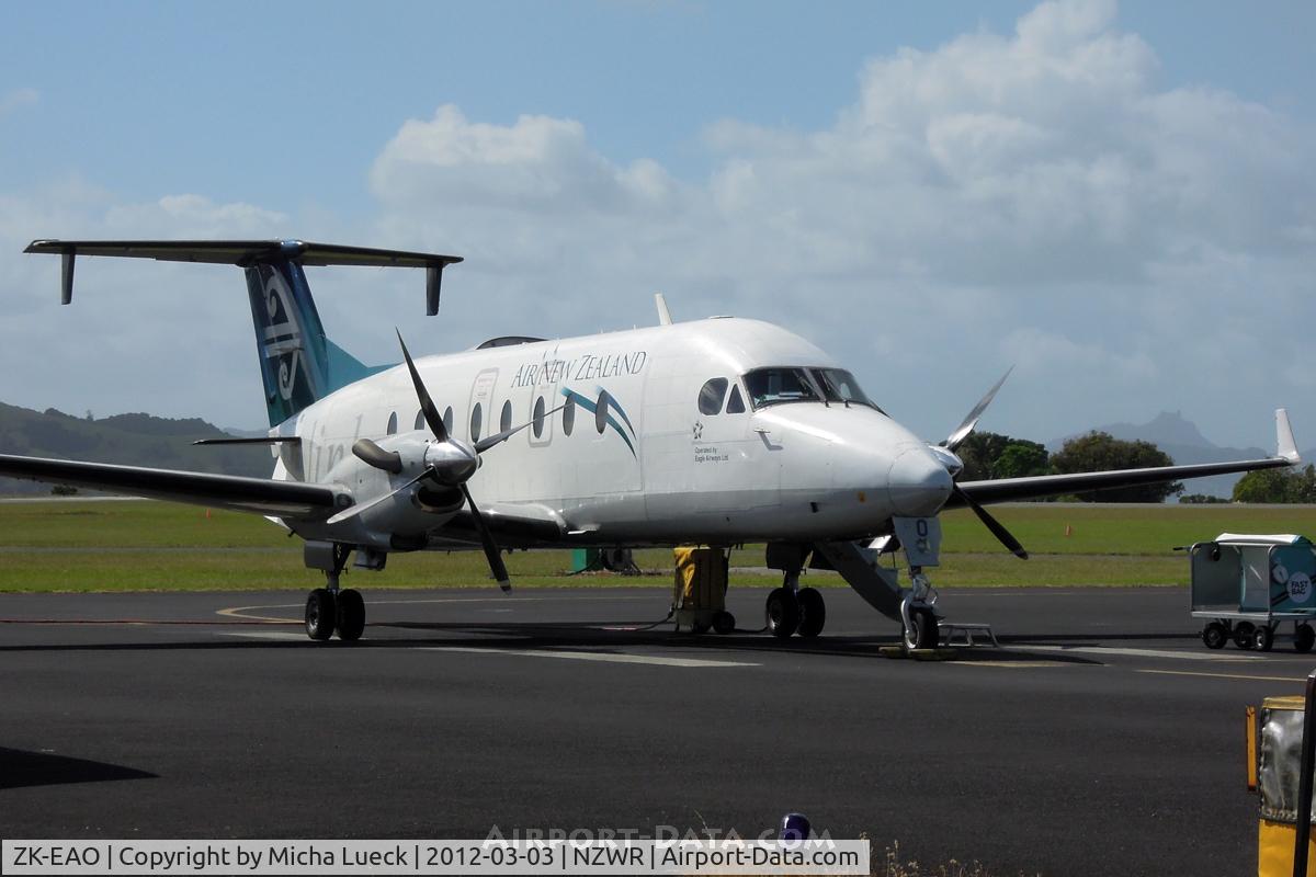 ZK-EAO, 2002 Raytheon 1900D C/N UE-438, At Whangarei