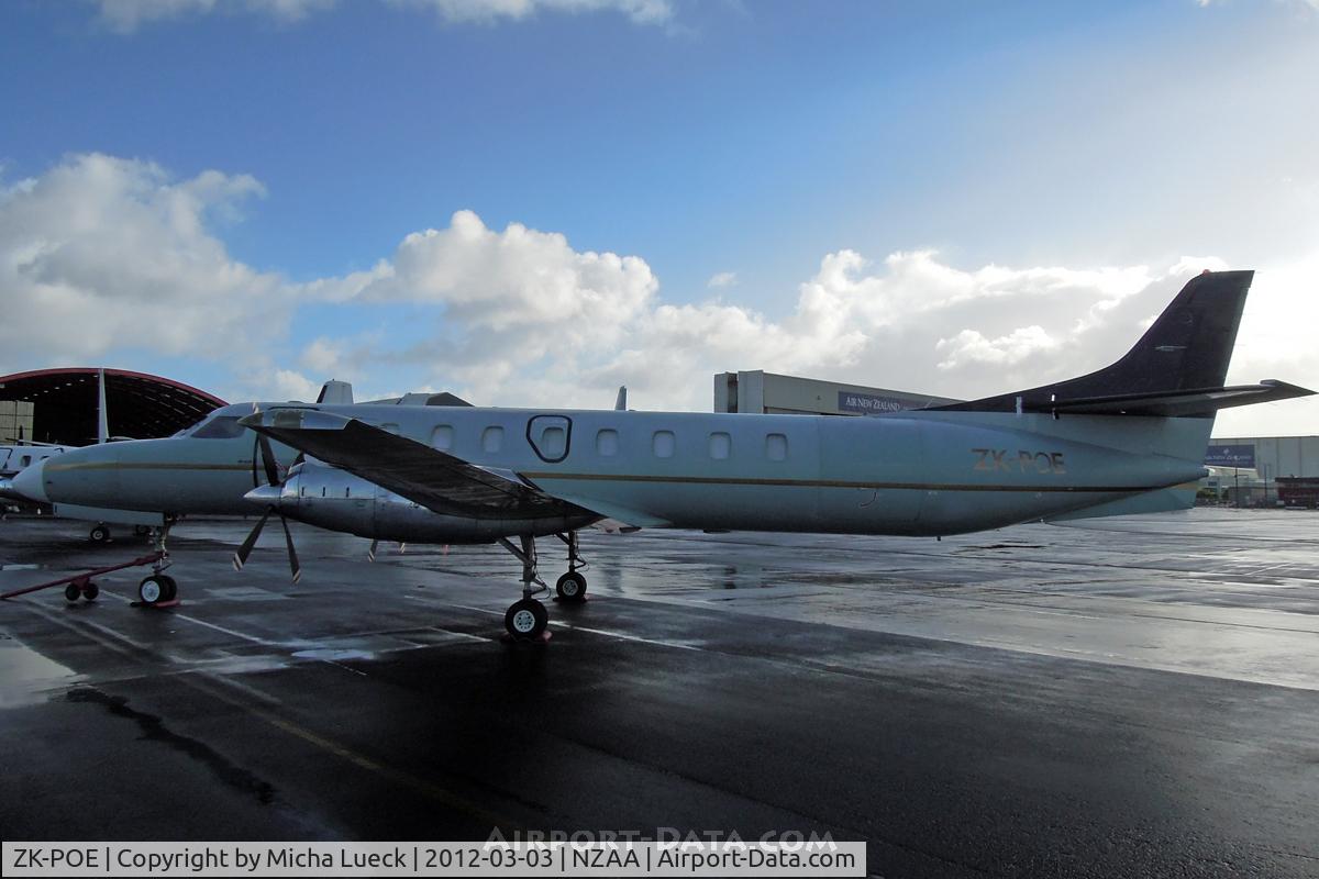 ZK-POE, Fairchild SA-227CC Metro 23 C/N CC-843B, At Auckland