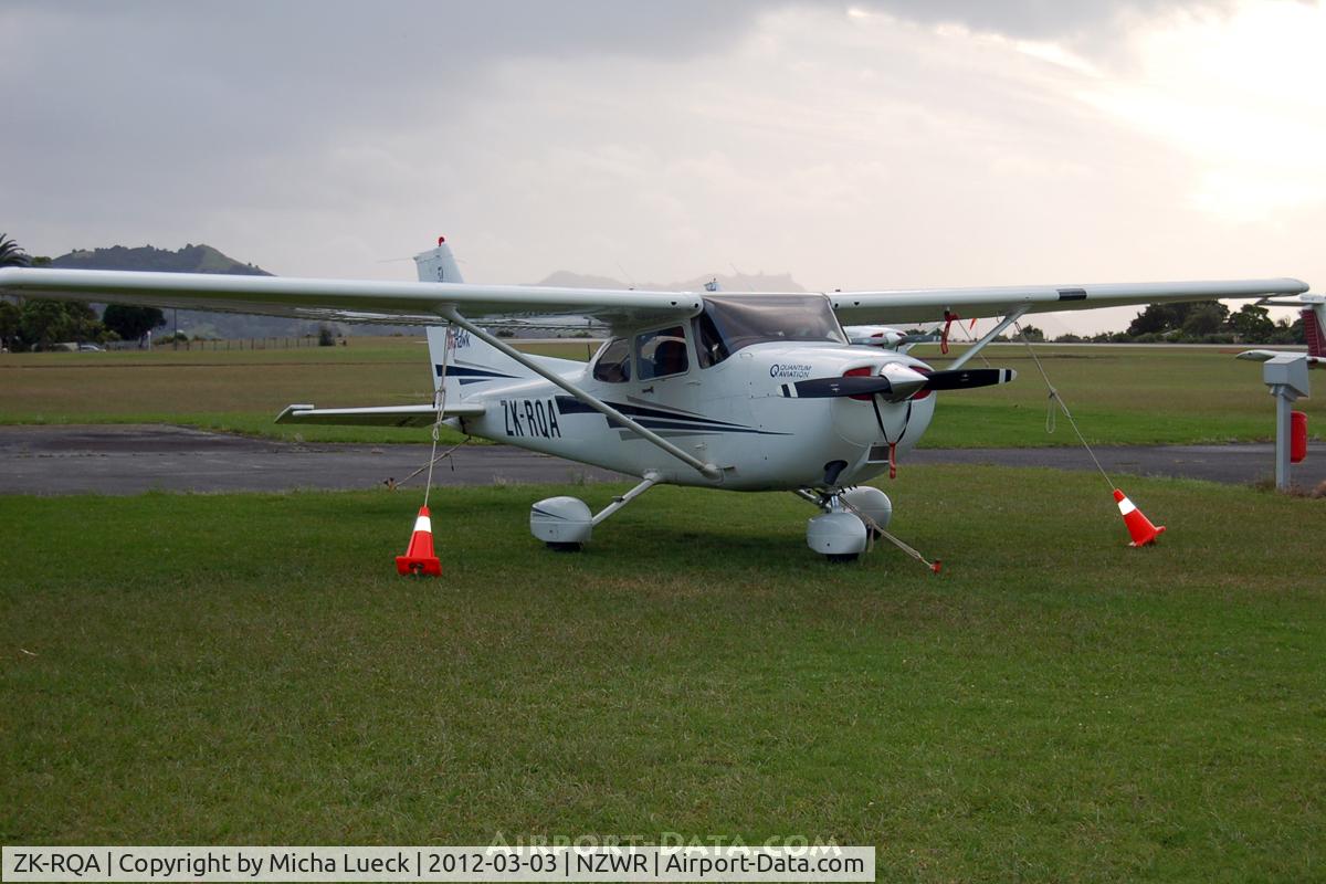 ZK-RQA, 2002 Cessna 172S C/N 172S9035, At Whangarei