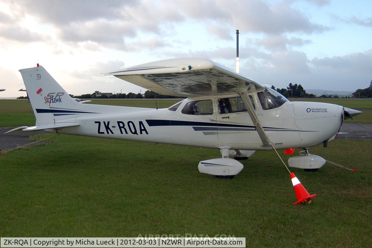 ZK-RQA, 2002 Cessna 172S C/N 172S9035, At Whangarei