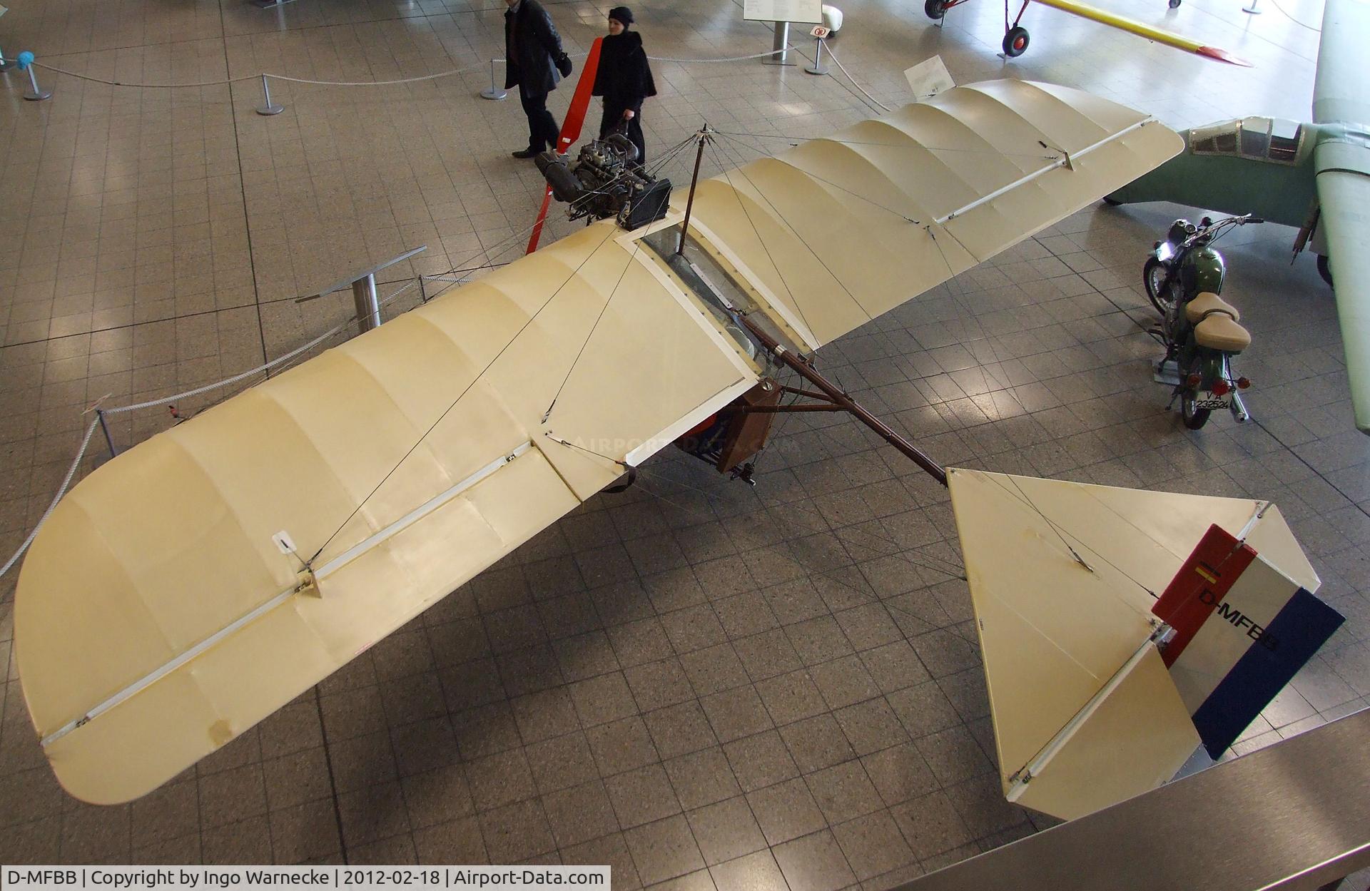 D-MFBB, 1984 Michael Platzer Motte B2/B3 C/N 42, Platzer Motte B2/B3 at the Deutsches Museum, München (Munich)
