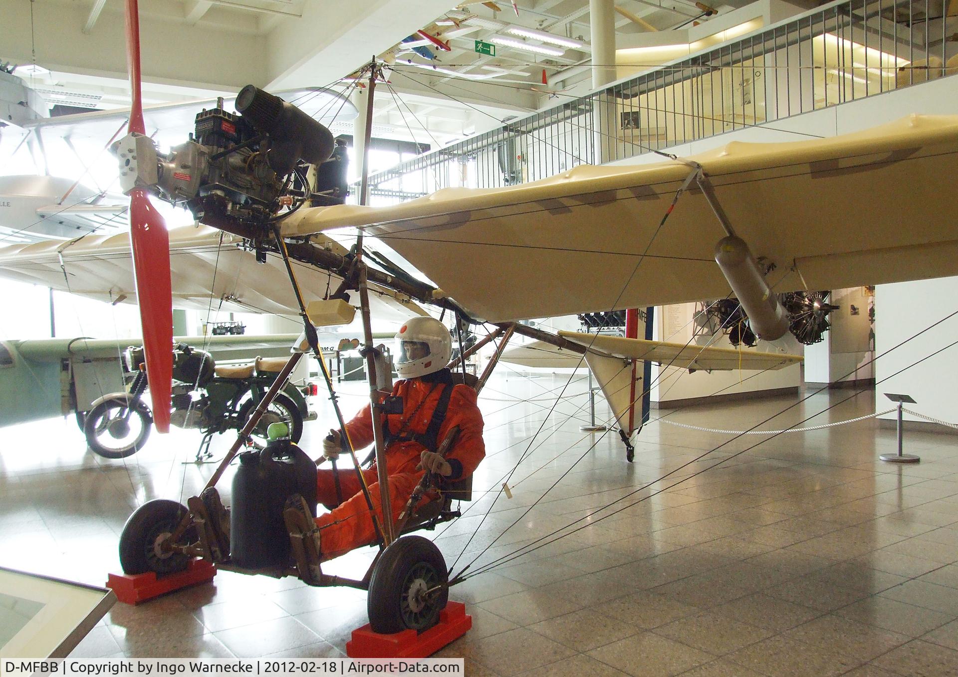 D-MFBB, 1984 Michael Platzer Motte B2/B3 C/N 42, Platzer Motte B2/B3 at the Deutsches Museum, München (Munich)