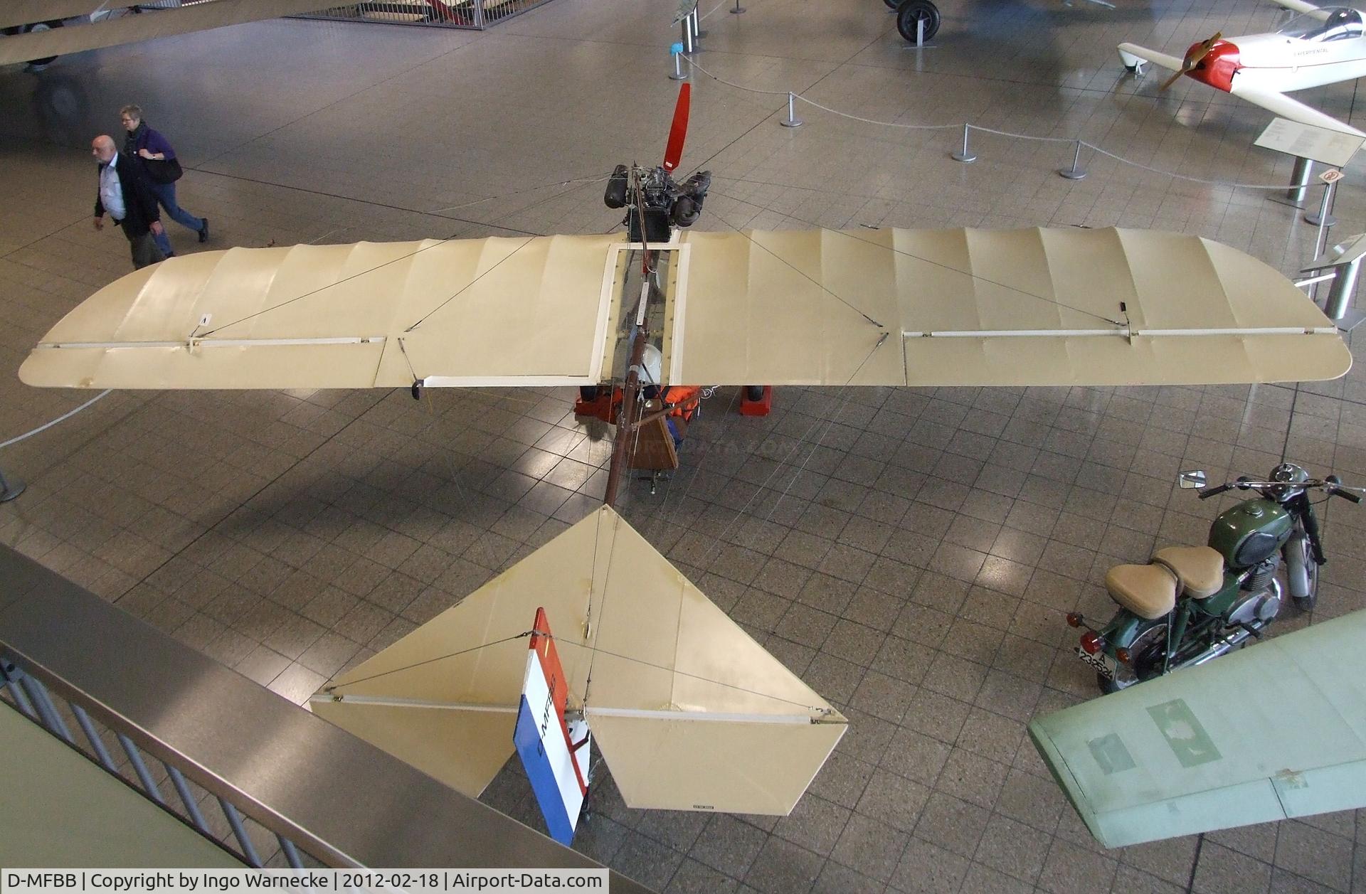 D-MFBB, 1984 Michael Platzer Motte B2/B3 C/N 42, Platzer Motte B2/B3 at the Deutsches Museum, München (Munich)