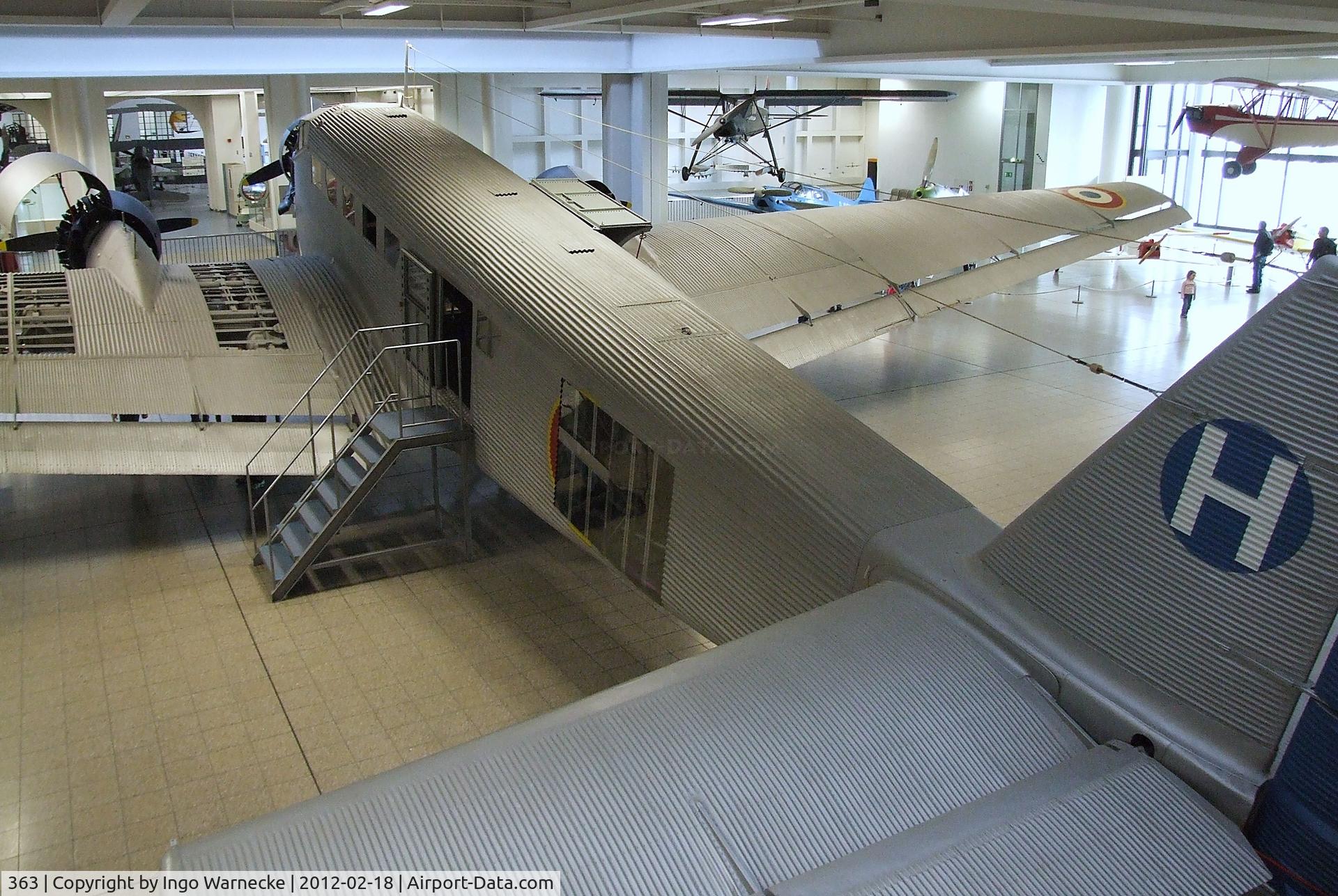 363, Junkers (AAC) AAC-1 Toucan (Ju-52) C/N 363, Ateliers Aeronautiques de Colombes AAC.1 Toucan (post-war french built Junkers Ju 52/3m) at the Deutsches Museum, München (Munich)